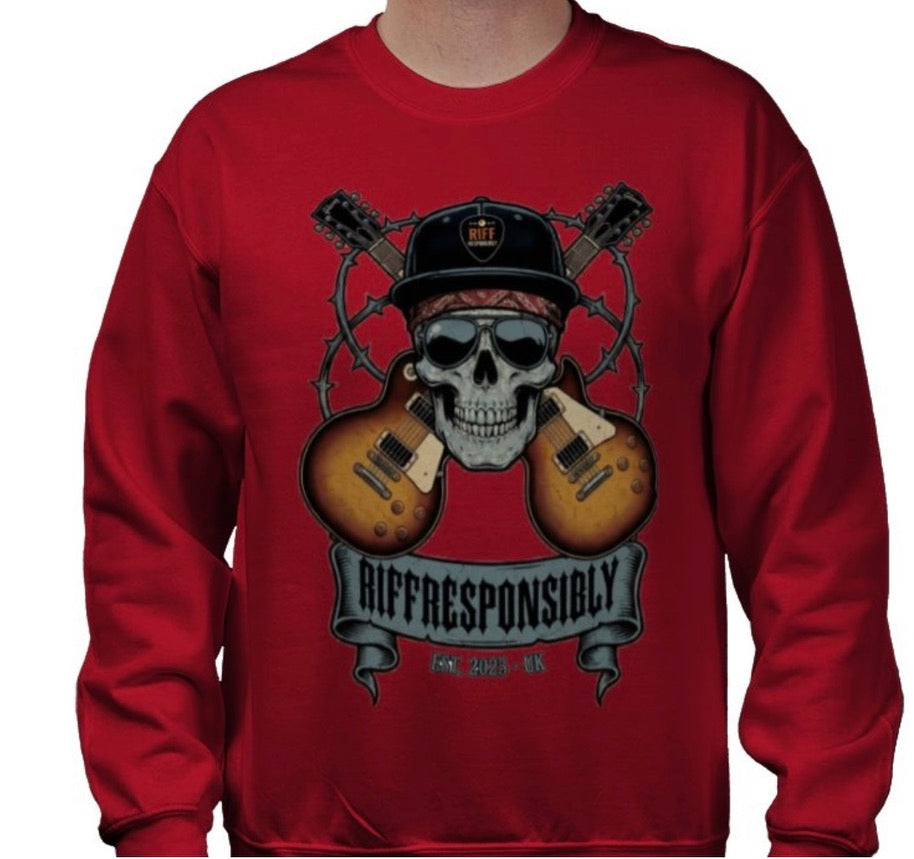 Riff Responsibly | Dead Mans Chords Sweatshirt