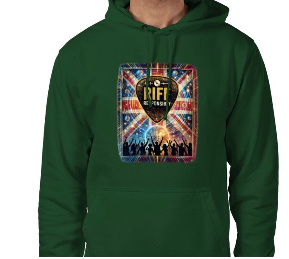 Riff Responsibly | Midnight Fever Hoodie