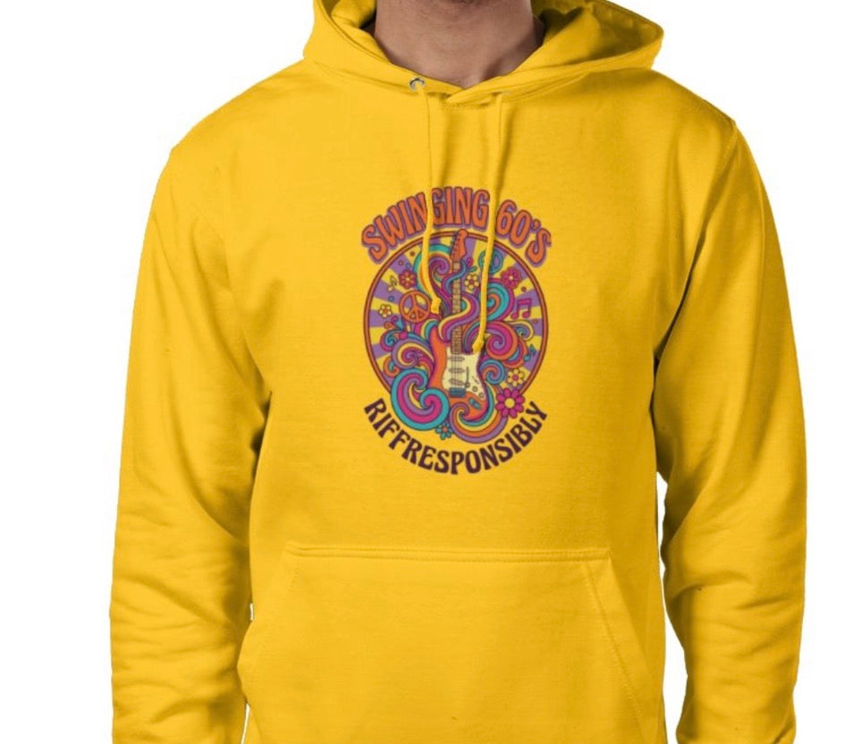 Riff Responsibly | Swinging 60s' Hoodie
