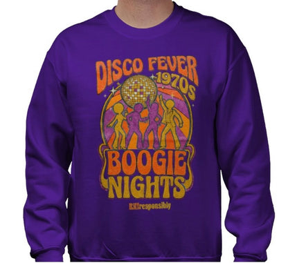 Riff Responsibly | Disco Fever Boogie Nights Sweatshirt
