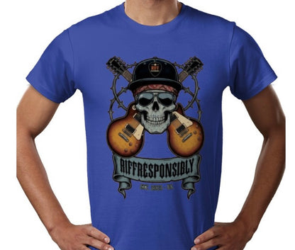 Riff Responsibly | Dead Mans Chords T-Shirt