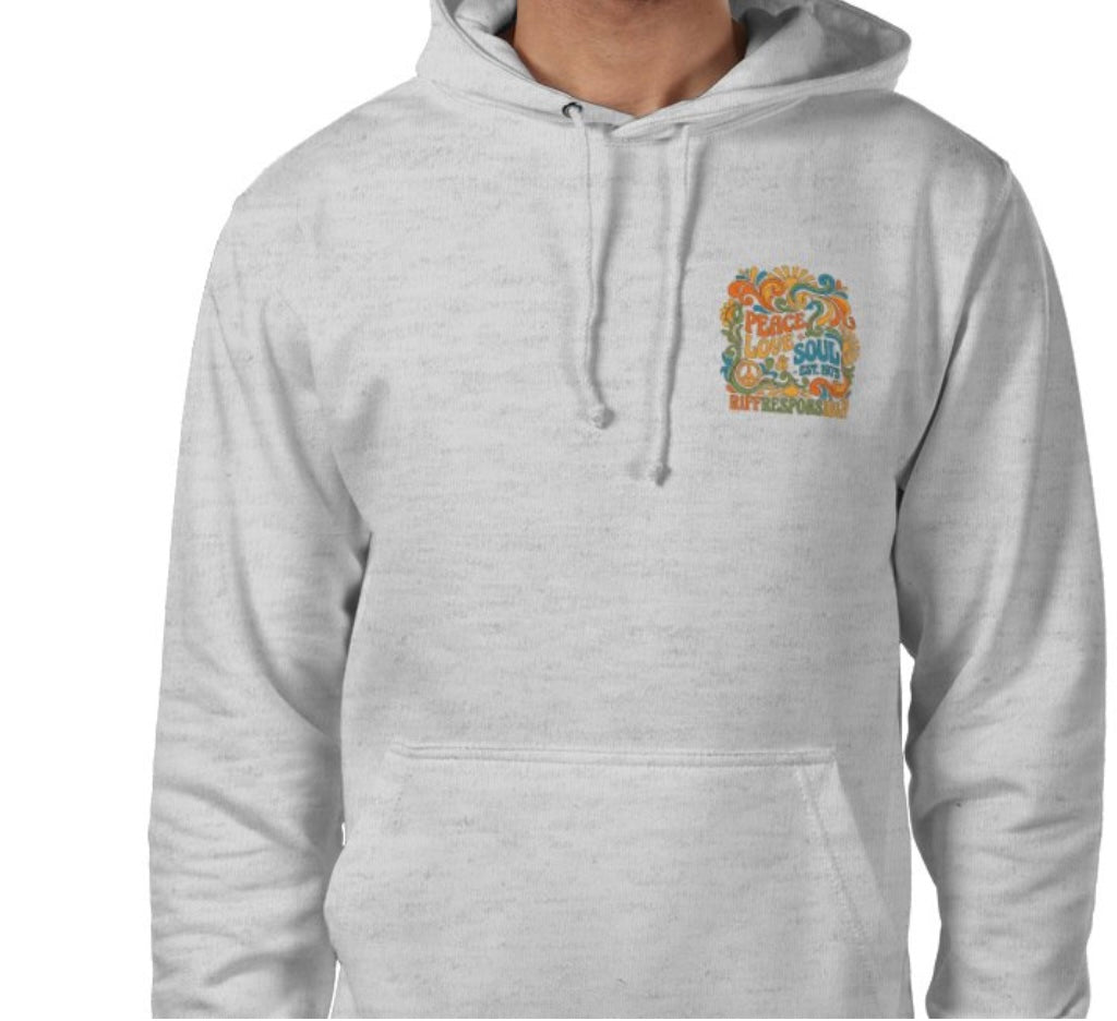 Riff Responsibly | Peace, Love & Soul Hoodie