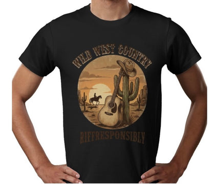 Riff Responsibly | Wild West Country T-Shirt