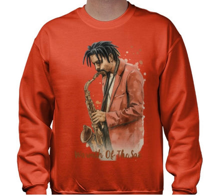 Riff Responsibly | Warmth Of The Sax Sweatshirt