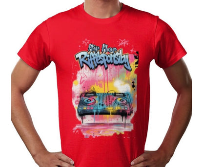Riff Responsibly | Hip-Hop Decks T-Shirt