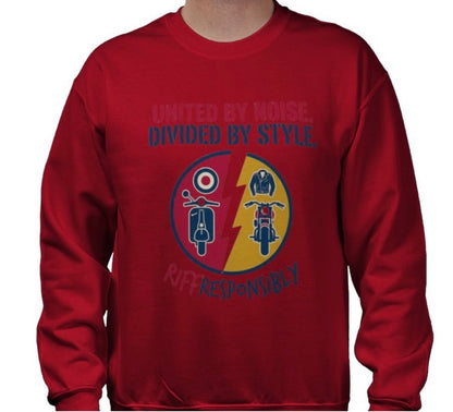 Riff Responsibly | United By Style, United By Style Sweatshirt