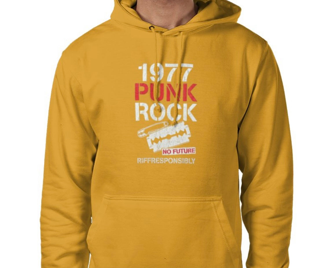 Riff Responsibly | 1977 Punk Rock Hoodie
