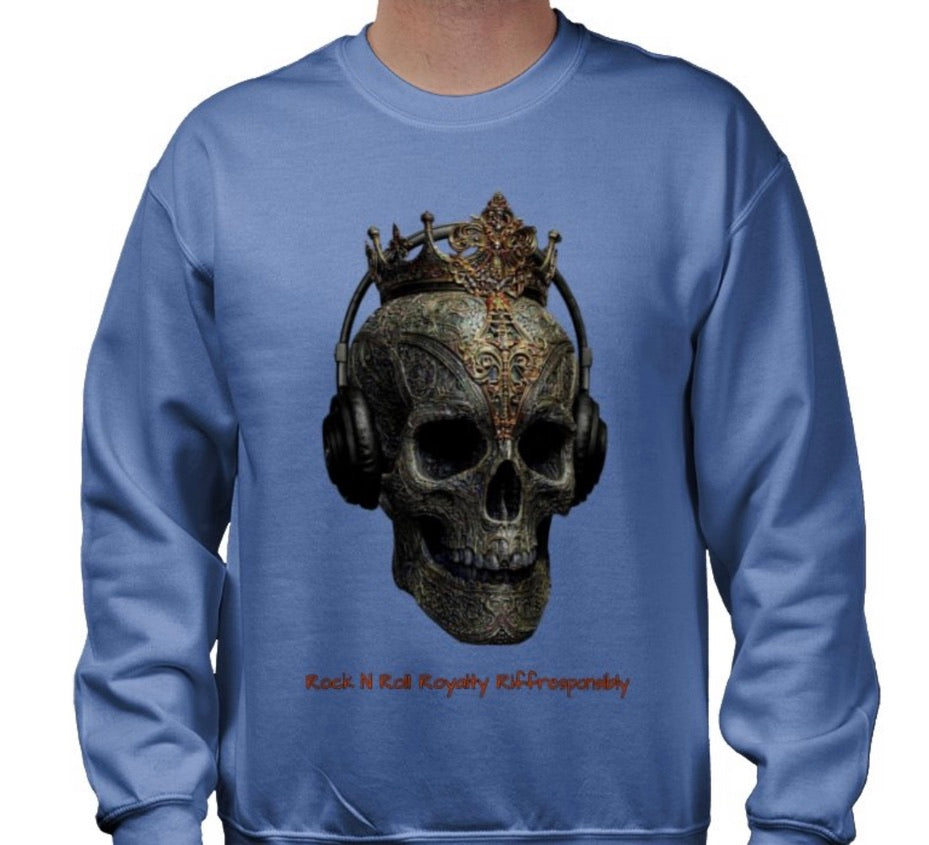 Riff Responsibly | Rock N Roll Royalty Sweatshirt