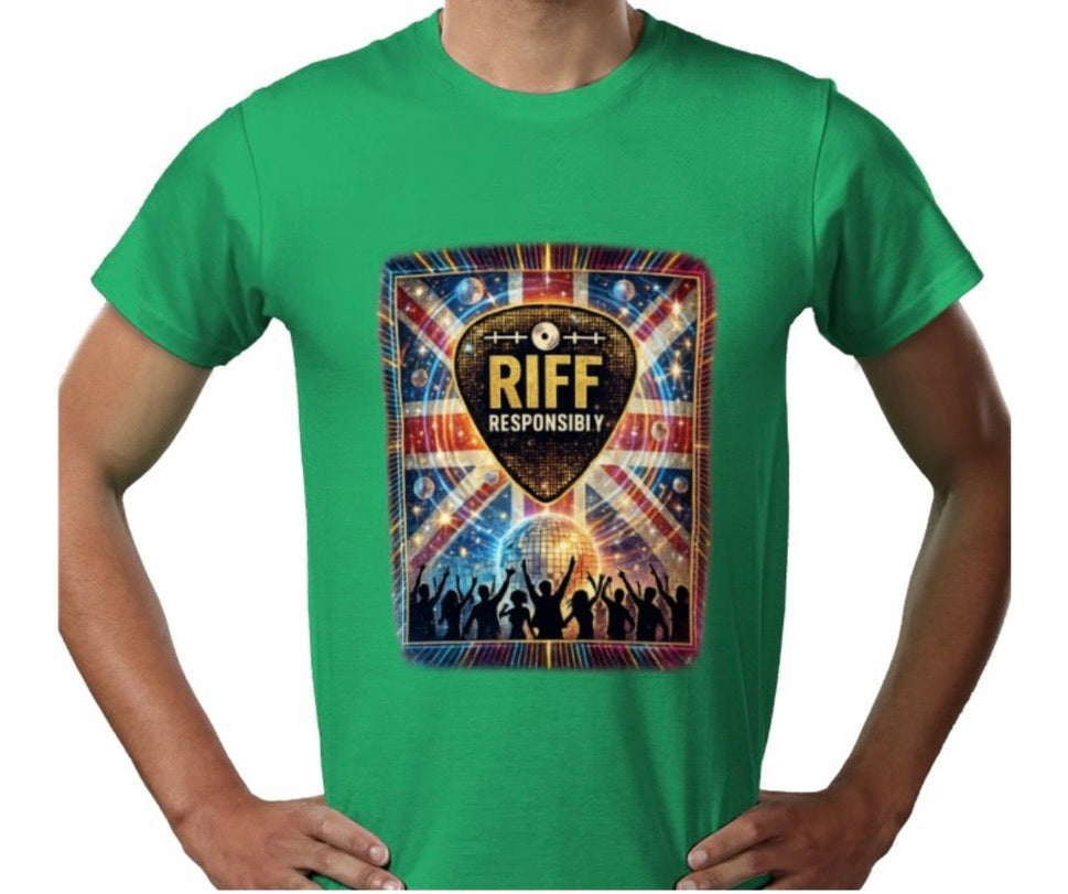 Riff Responsibly | Midnight Fever T-Shirt