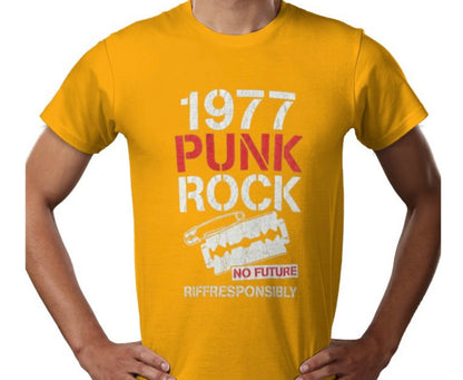 Riff Responsibly | 1977 Punk Rock T-Shirt