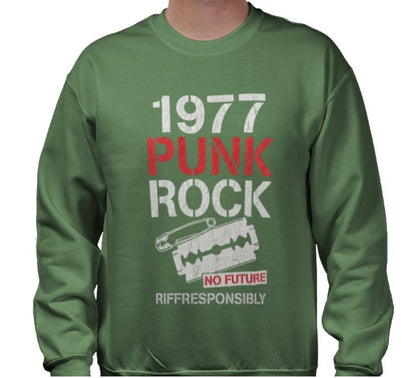 Riff Responsibly | 1977 Punk Rock Sweatshirt