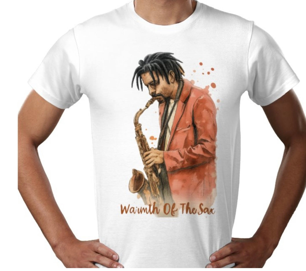 Riff Responsibly | Warmth Of The Sax T-Shirt