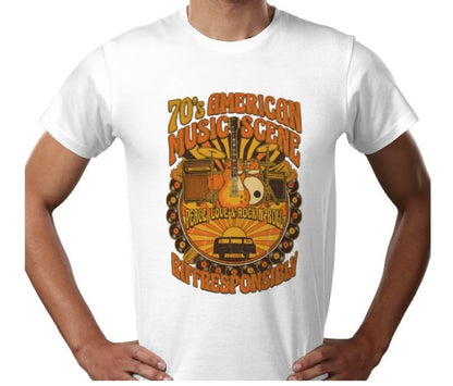 Riff Responsibly | 70's Americana T-Shirt
