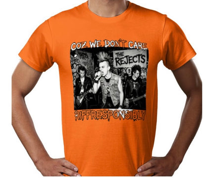 Riff Responsibly | Coz We Don't Care T-Shirt