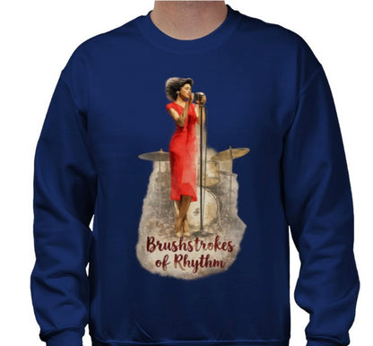 Riff Responsibly | Brushstrokes Of Rhythm Sweatshirt