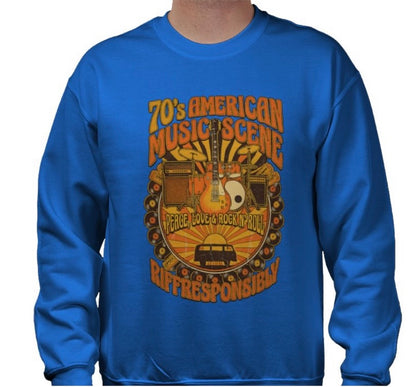 Riff Responsibly | 70's Americana Sweatshirt