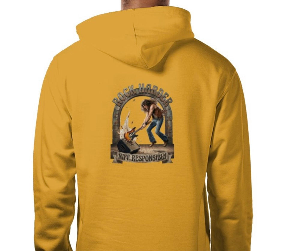Riff Responsibly | Rock Harder Hoodie