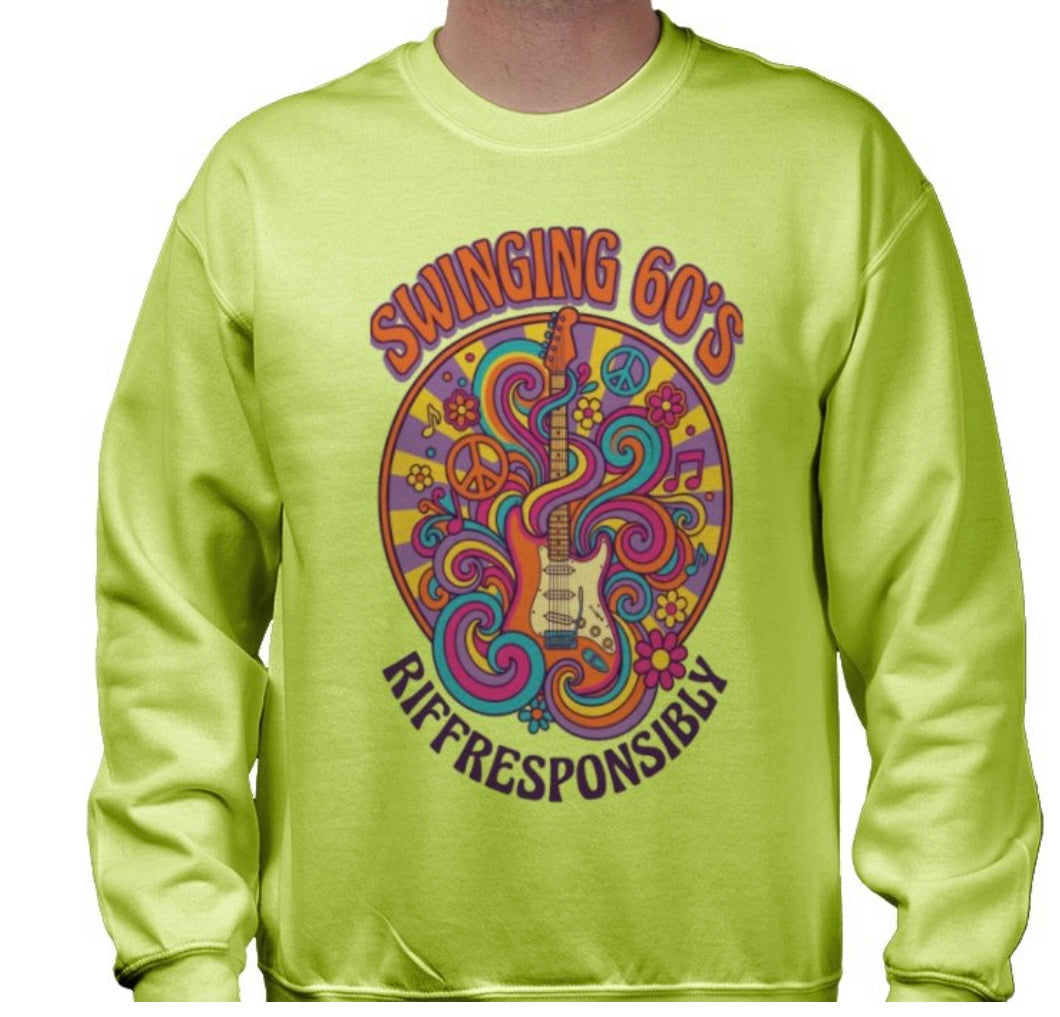Riff Responsibly | Swinging 60s' Sweatshirt