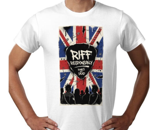 Riff Responsibly | Punk's Not Dead T-Shirt