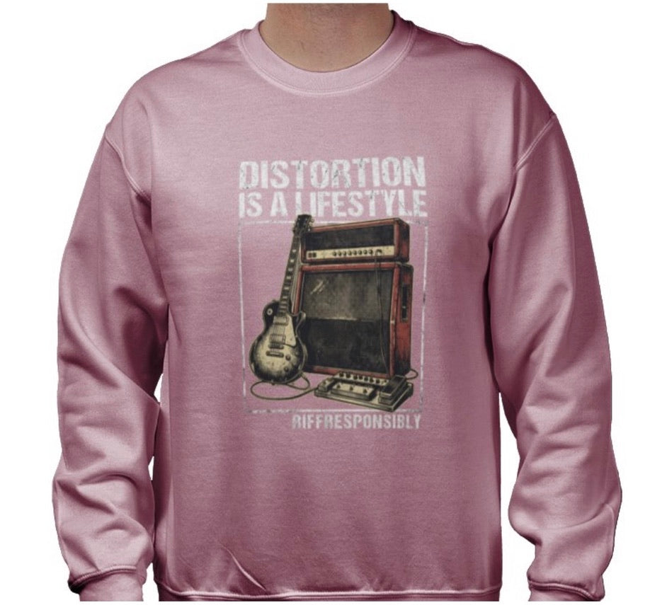 Riff Responsibly | Distortion Is A Lifestyle Sweatshirt
