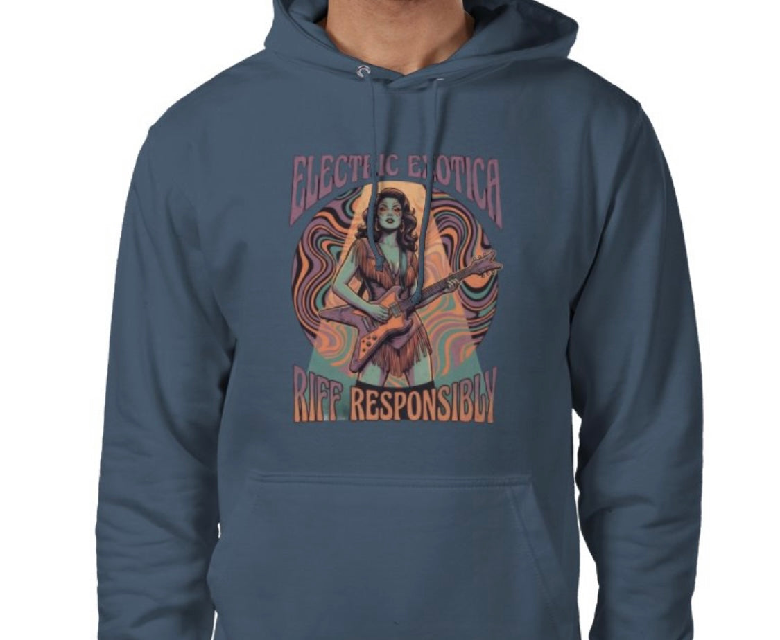 Riff Responsibly | Electric Exotica Hoodie
