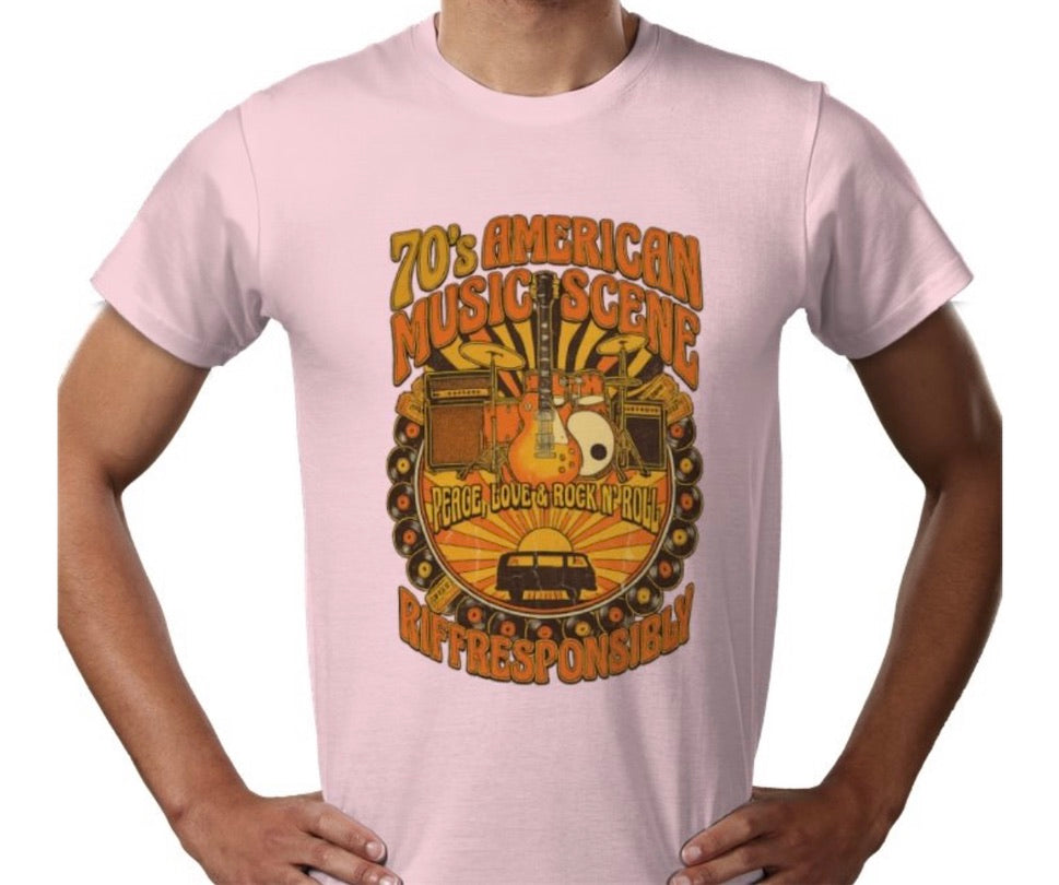 Riff Responsibly | 70's Americana T-Shirt