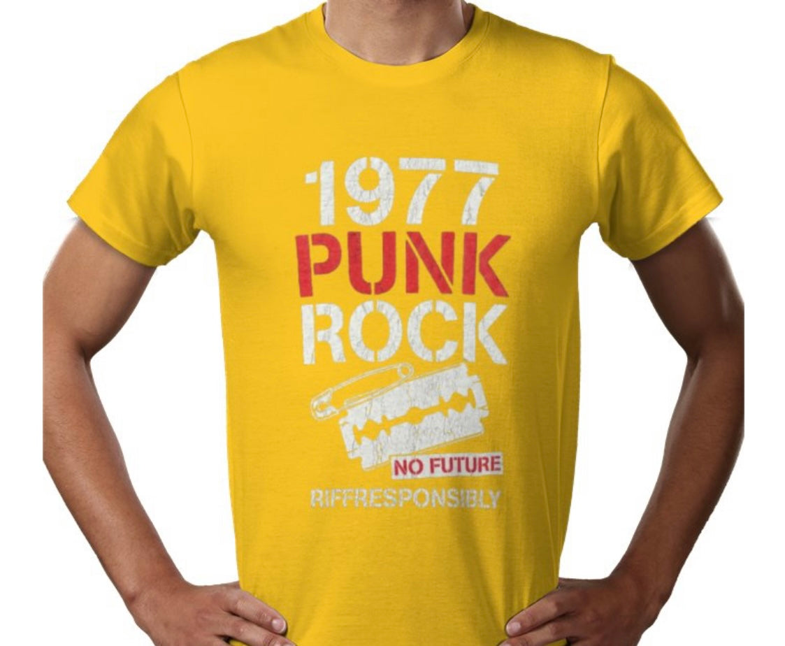 Riff Responsibly | 1977 Punk Rock T-Shirt