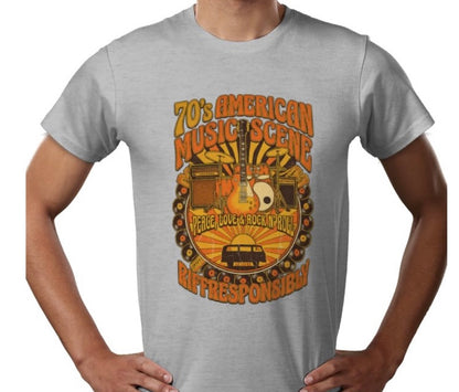 Riff Responsibly | 70's Americana T-Shirt