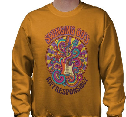Riff Responsibly | Swinging 60s' Sweatshirt