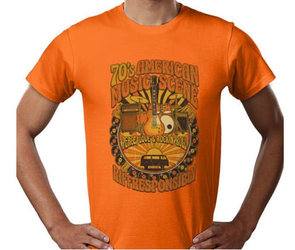 Riff Responsibly | 70's Americana T-Shirt