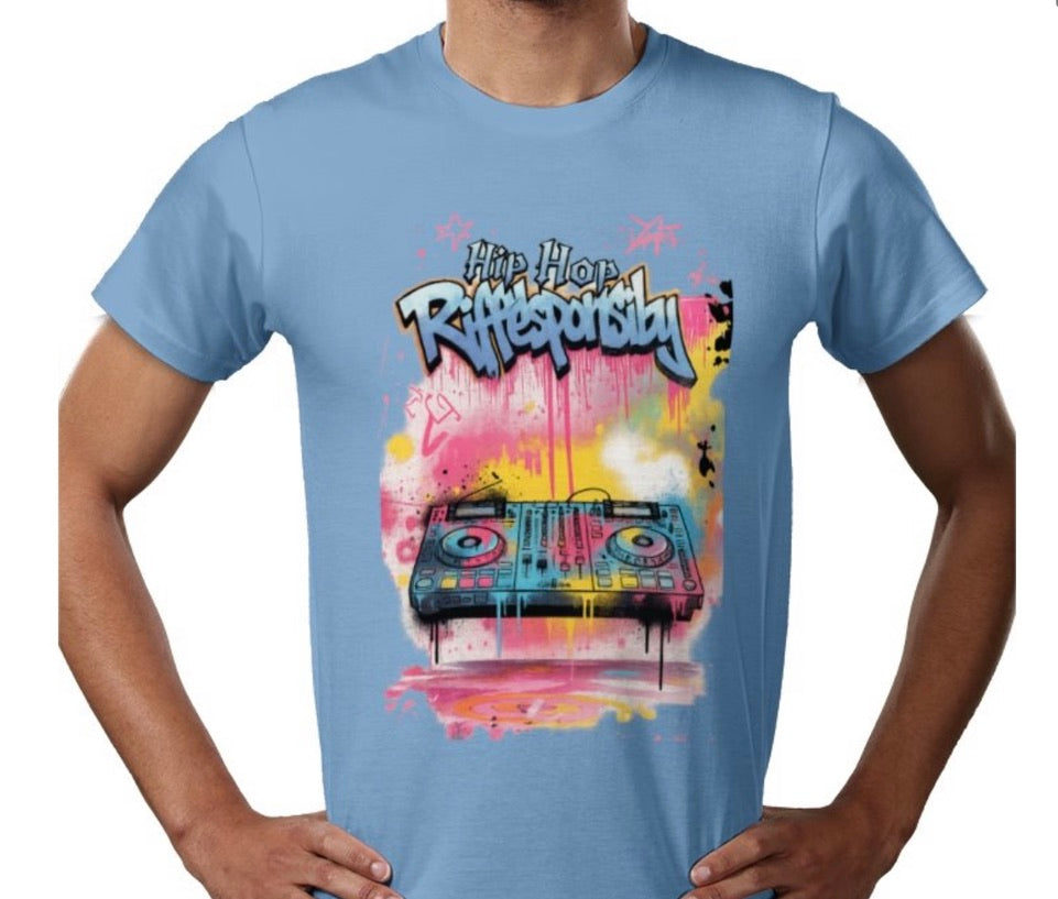 Riff Responsibly | Hip-Hop Decks T-Shirt