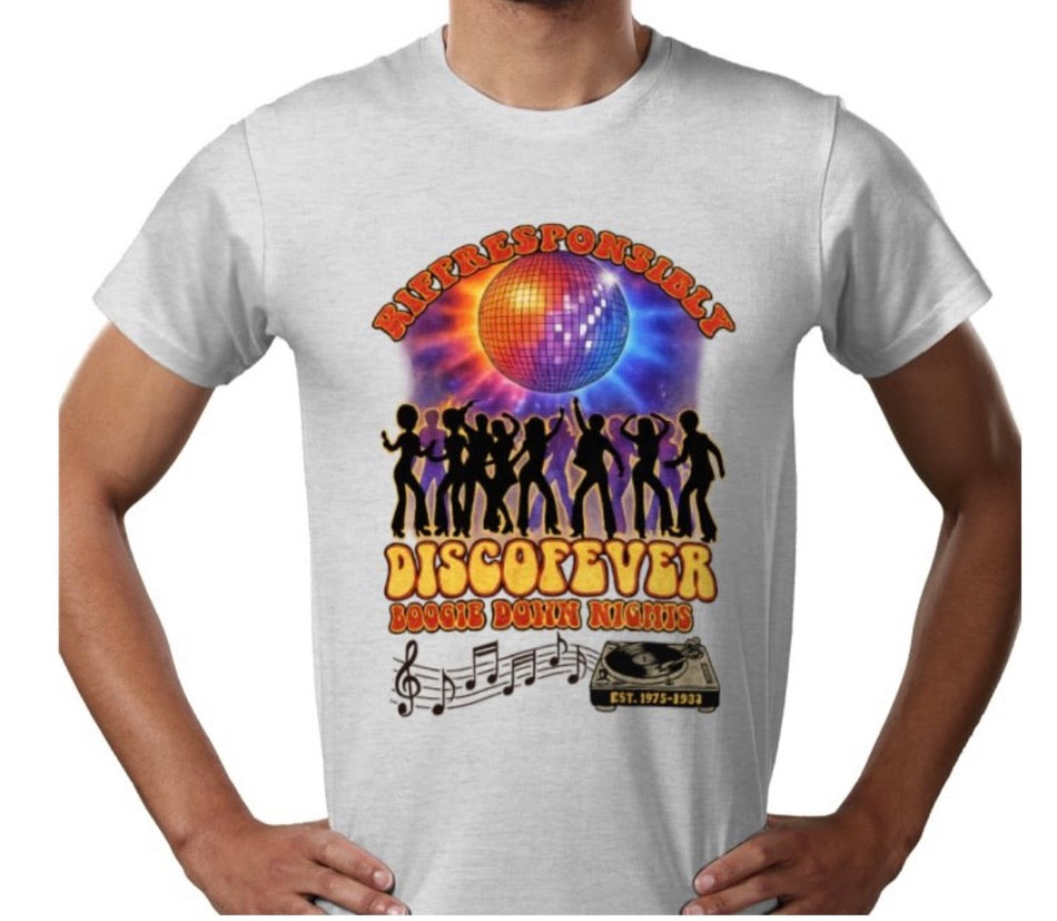 Riff Responsibly | Boogie Down Nights T-Shirt