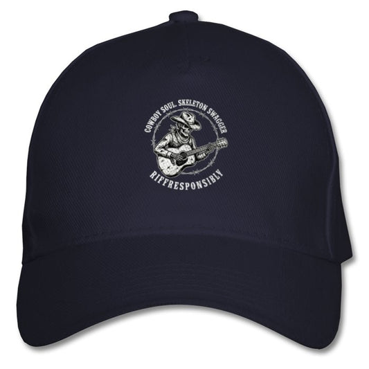 Riff Responsibly | Cowboy Soul Skeleton Swagger Cap