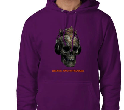 Riff Responsibly | Rock N Roll Royalty Hoodie