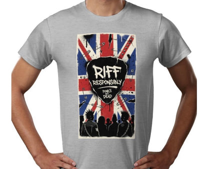 Riff Responsibly | Punk's Not Dead T-Shirt
