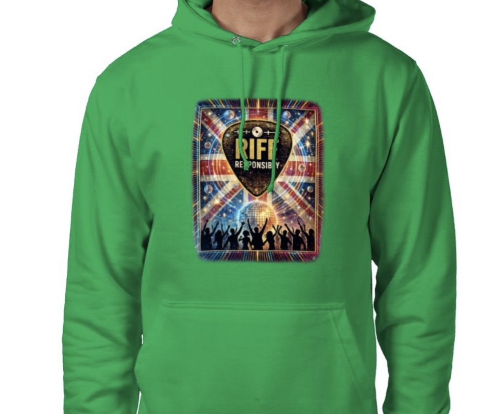 Riff Responsibly | Midnight Fever Hoodie