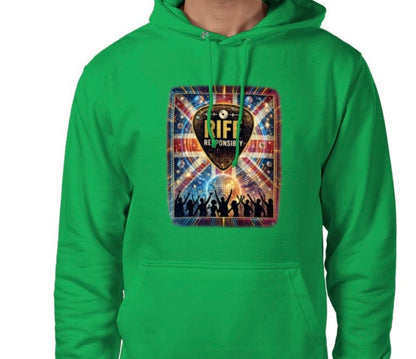 Riff Responsibly | Midnight Fever Hoodie