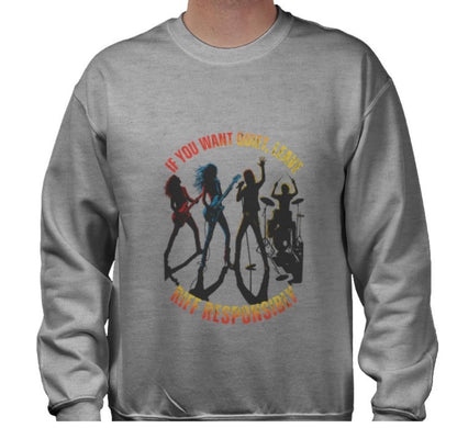 Riff Responsibly | If You Want Quiet, Leave Sweatshirt