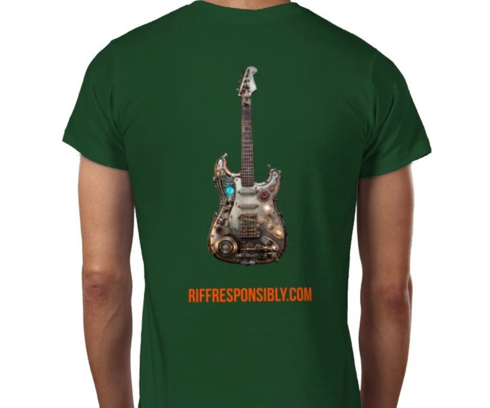 Riff Responsibly | Stage 4 Art T-Shirt