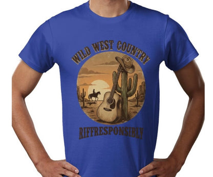 Riff Responsibly | Wild West Country T-Shirt