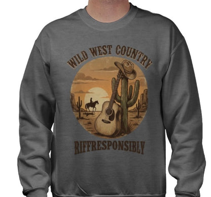Riff Responsibly | Wild West Country Sweatshirt