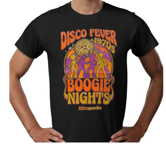 Riff Responsibly | Disco Fever Boogie Nights T-Shirt