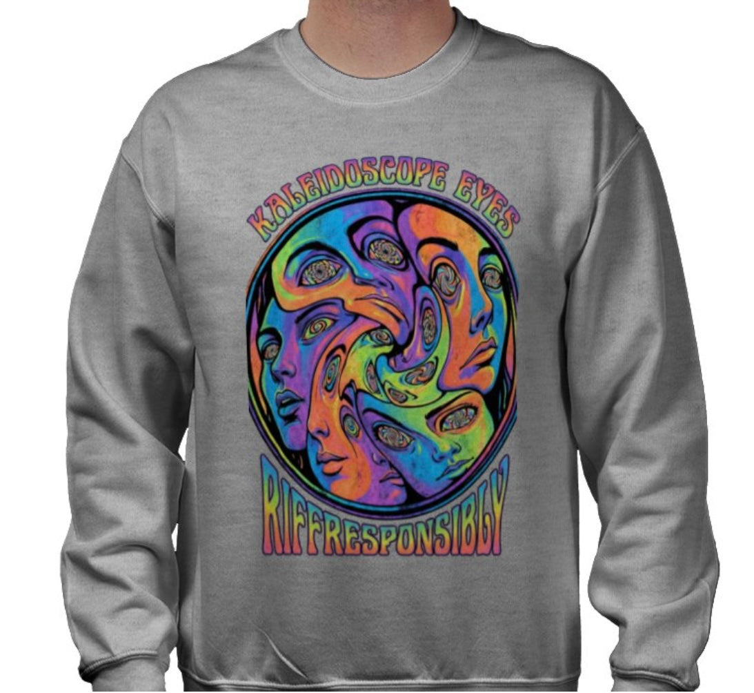 Riff Responsibly | Kaleidoscope Eyes Sweatshirt