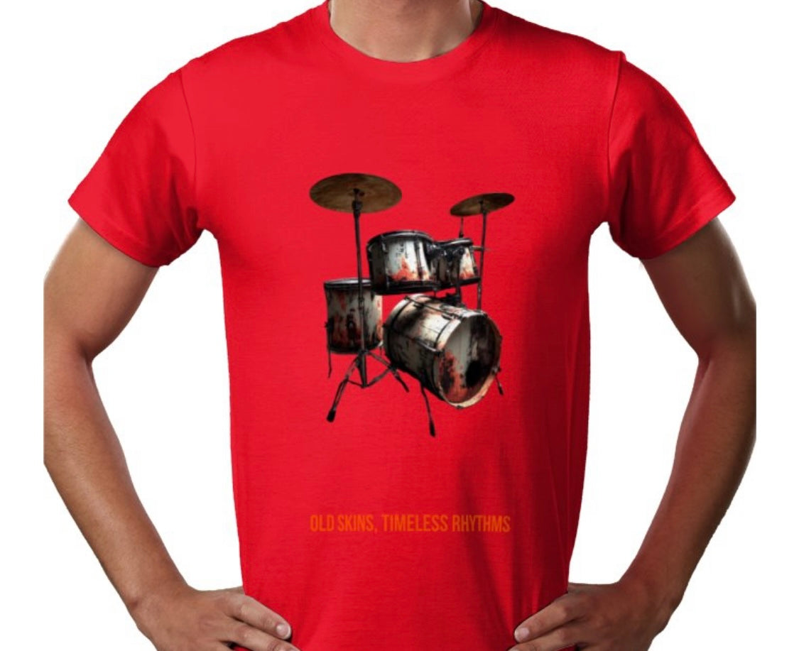 Riff Responsibly | Old Skins Timeless Rhythms T-Shirt