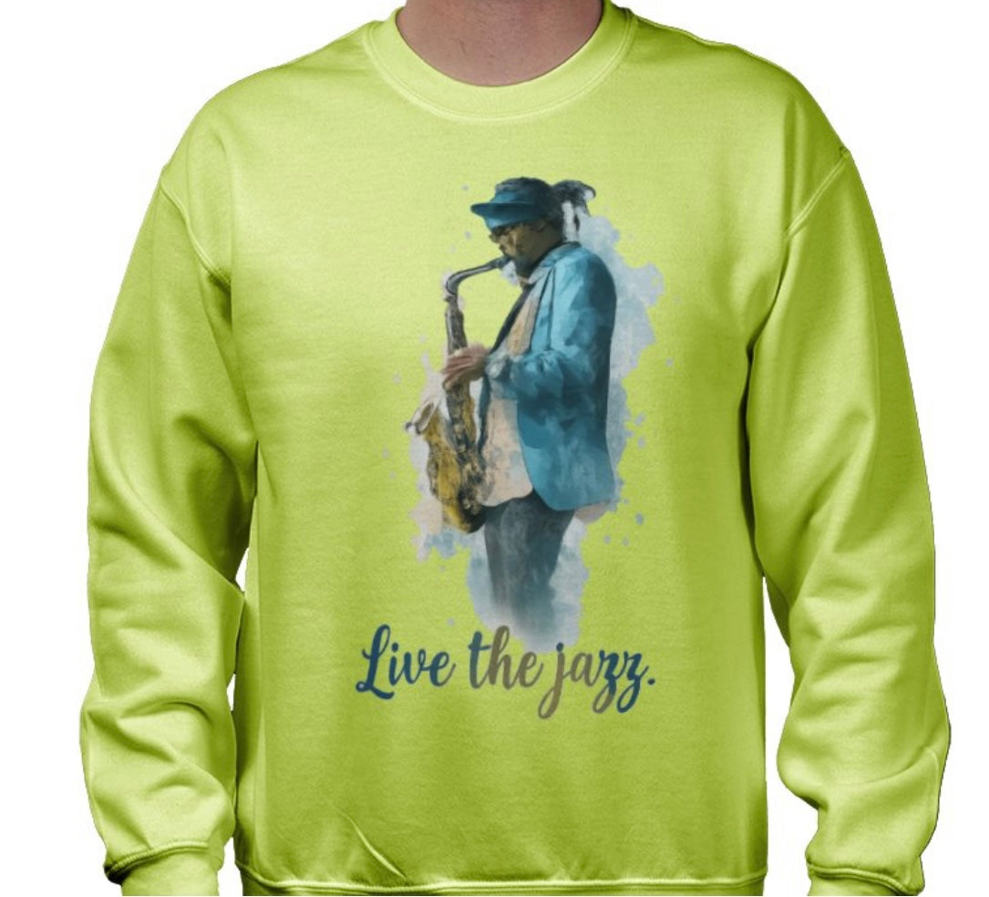Riff Responsibly | Live The Jazz Sweatshirt