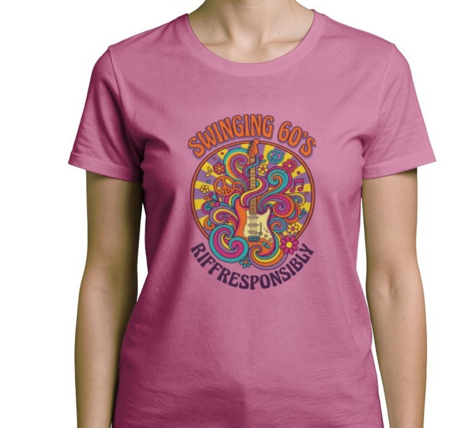 Riff Responsibly | Swinging 60s' T-Shirt Women