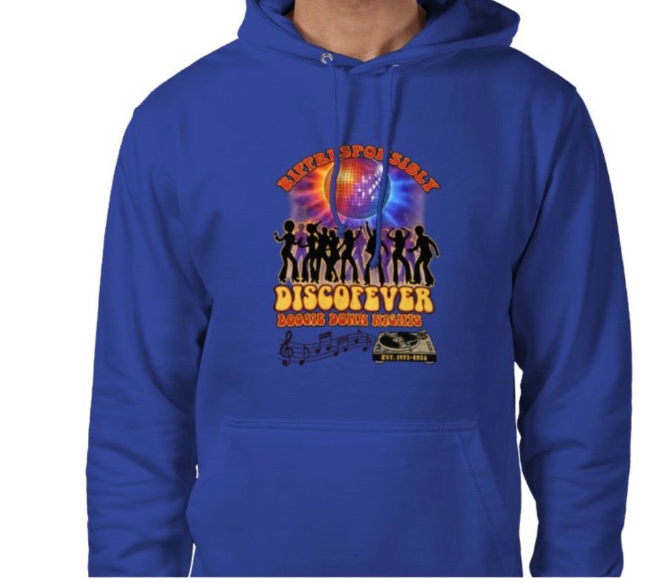 Riff Responsibly | Boogie Down Nights Hoodie