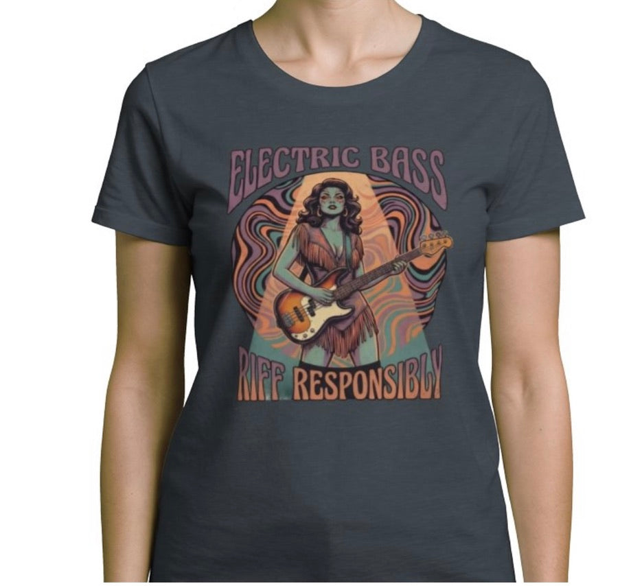 Riff Responsibly | Bass Exotica T-Shirt Women