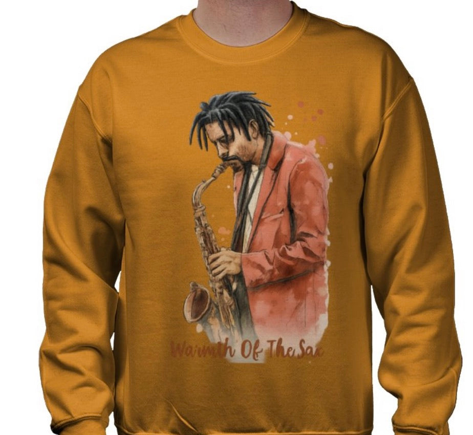 Riff Responsibly | Warmth Of The Sax Sweatshirt
