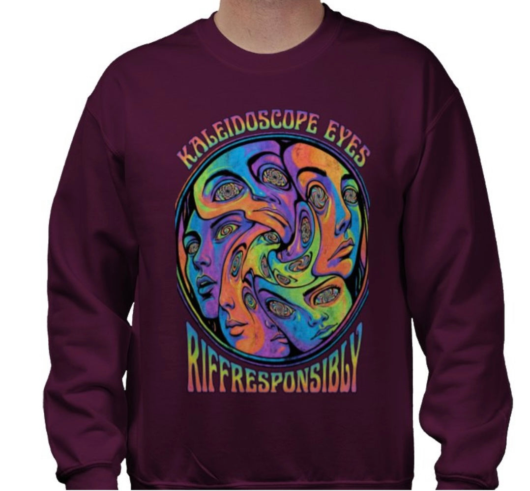 Riff Responsibly | Kaleidoscope Eyes Sweatshirt
